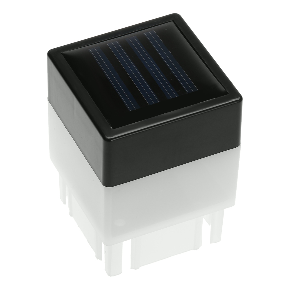 Halo Outdoor Lighting - LED Solar Powered coluna cabeça lâmpada,