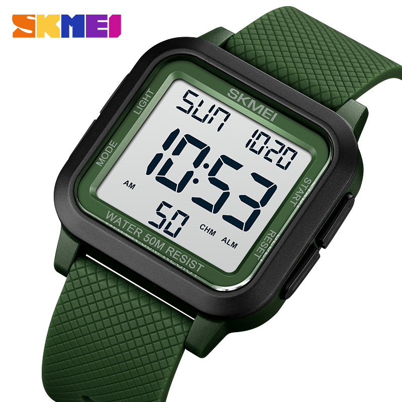 Outdoor Lighting Timer - Relógio Esportivo SKMEI para Homens com