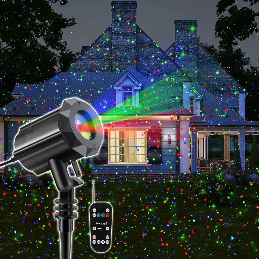 Outdoor Lighting Uk - Projetor laser de natal luzes ao
