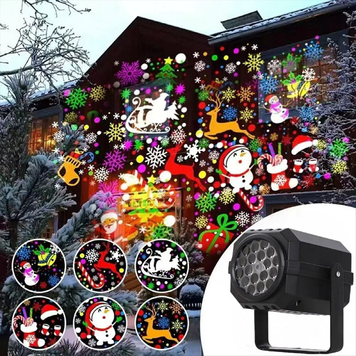 Outdoor Lighting On Sale - (PROMOÇÃO) Luzes Projetoras de Natal para
