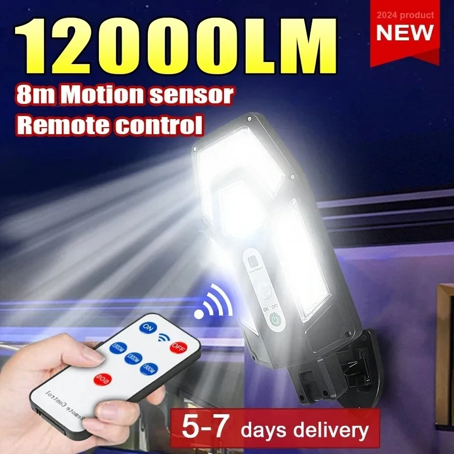 Halo Outdoor Lighting - 12000lm poderosa lâmpada de parede solar