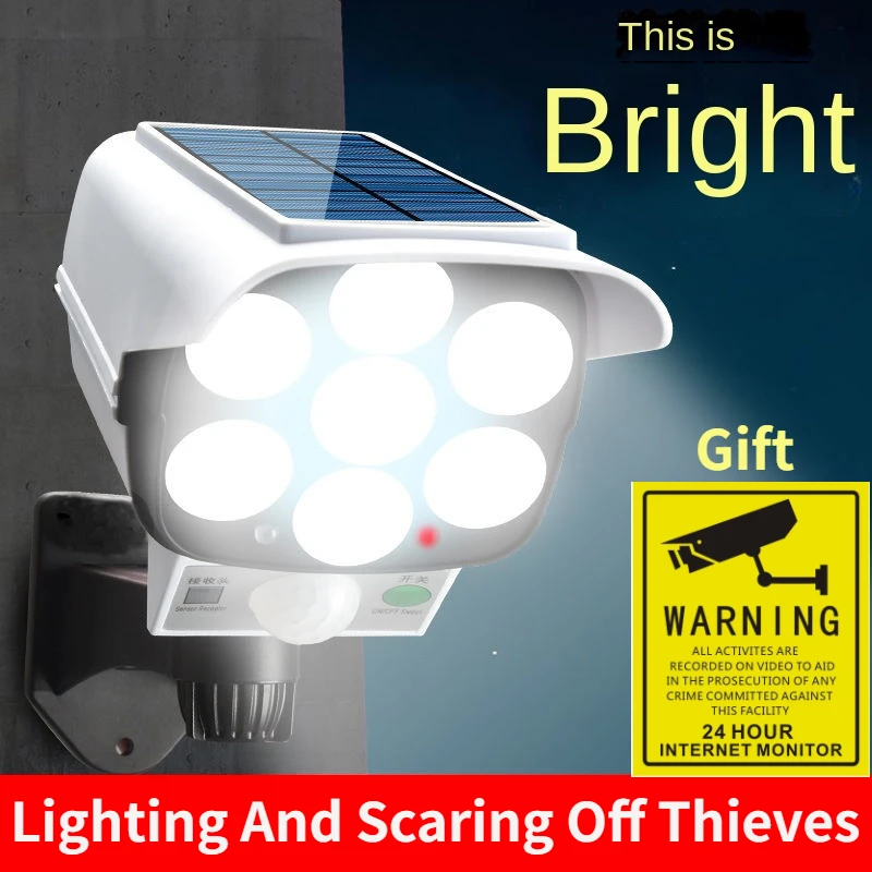 Halo Outdoor Lighting - Luz solar ao ar livre sensor