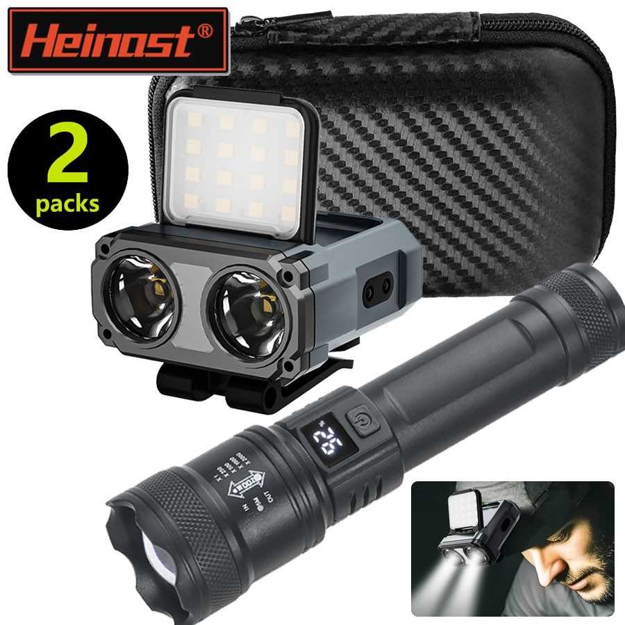 Outdoor Lighting With Sensor - Ultra brilhante mini lâmpada de cabeça