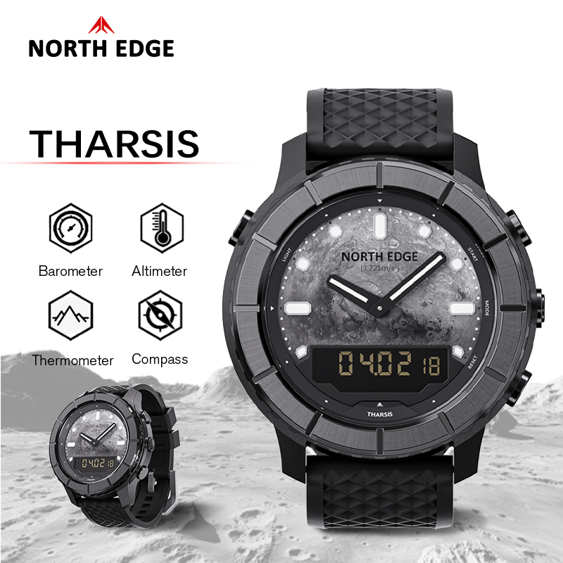 Outdoor Lighting Timer - Relógio Digital Masculino NORTH EDGE THARSIS