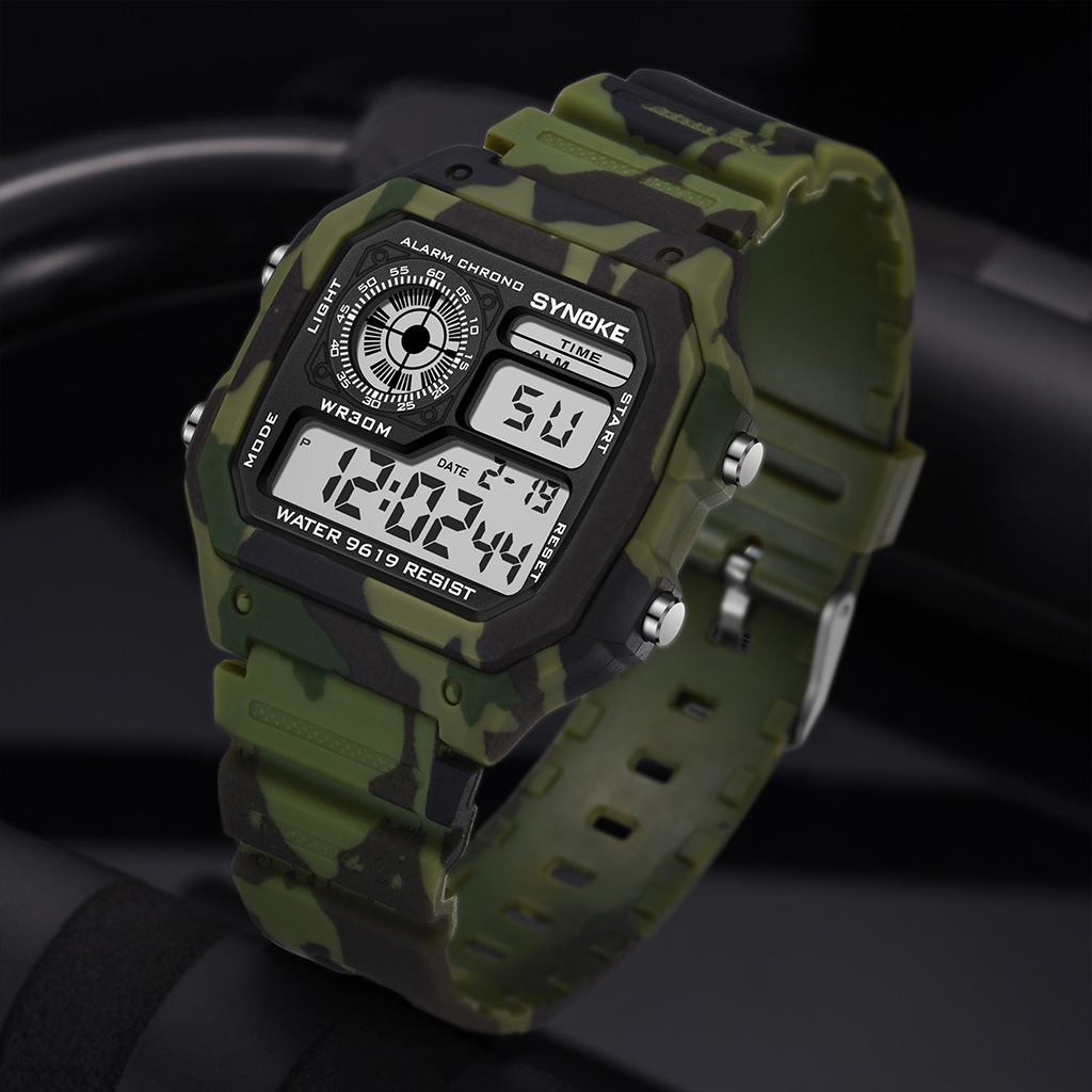 SYNOKE Outdoor Militar Digital - Outdoor Lighting Timer avaliação e preço