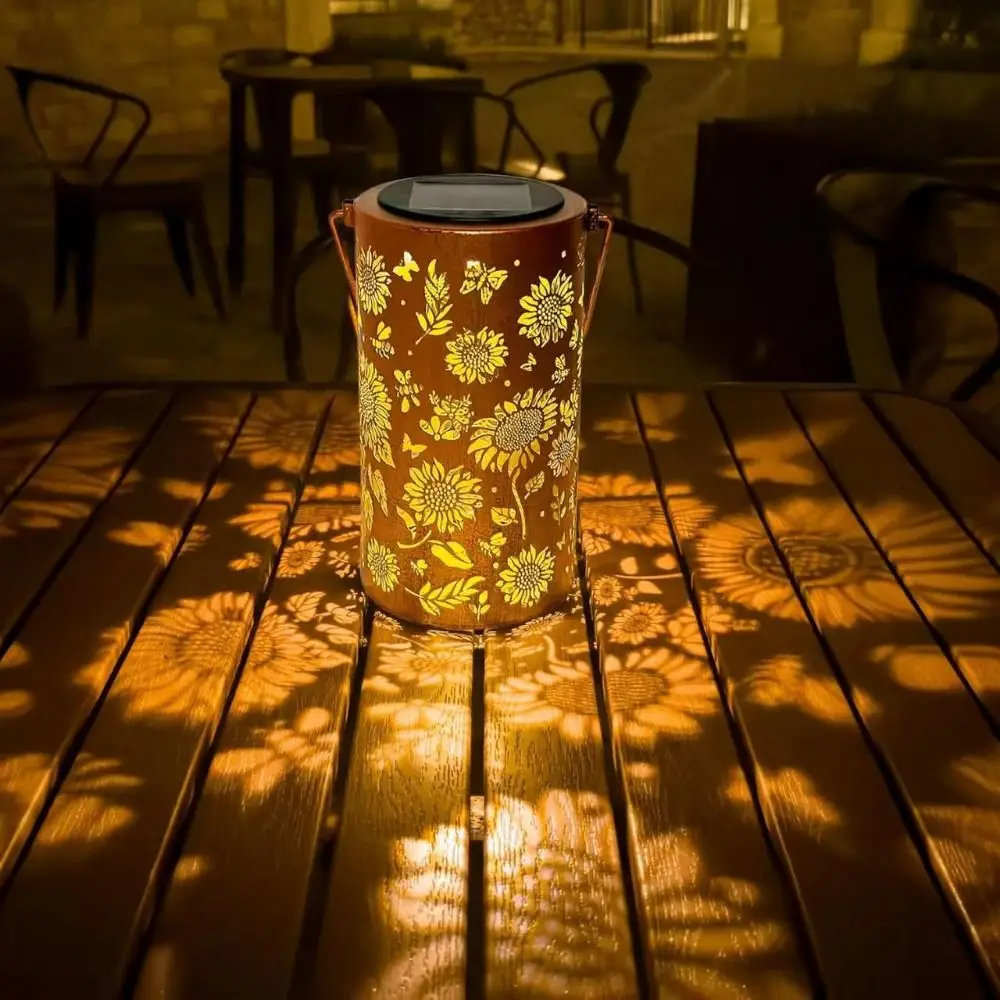 Luz de girassol e sombra, luz  - Outdoor Lighting Patio avaliação e preço