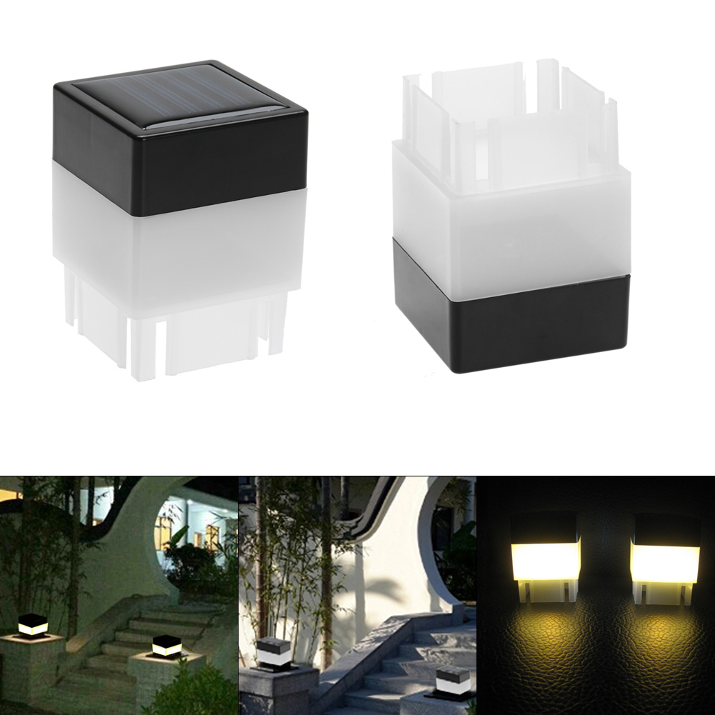 LED Solar Powered coluna cabeç - Halo Outdoor Lighting avaliação e preço