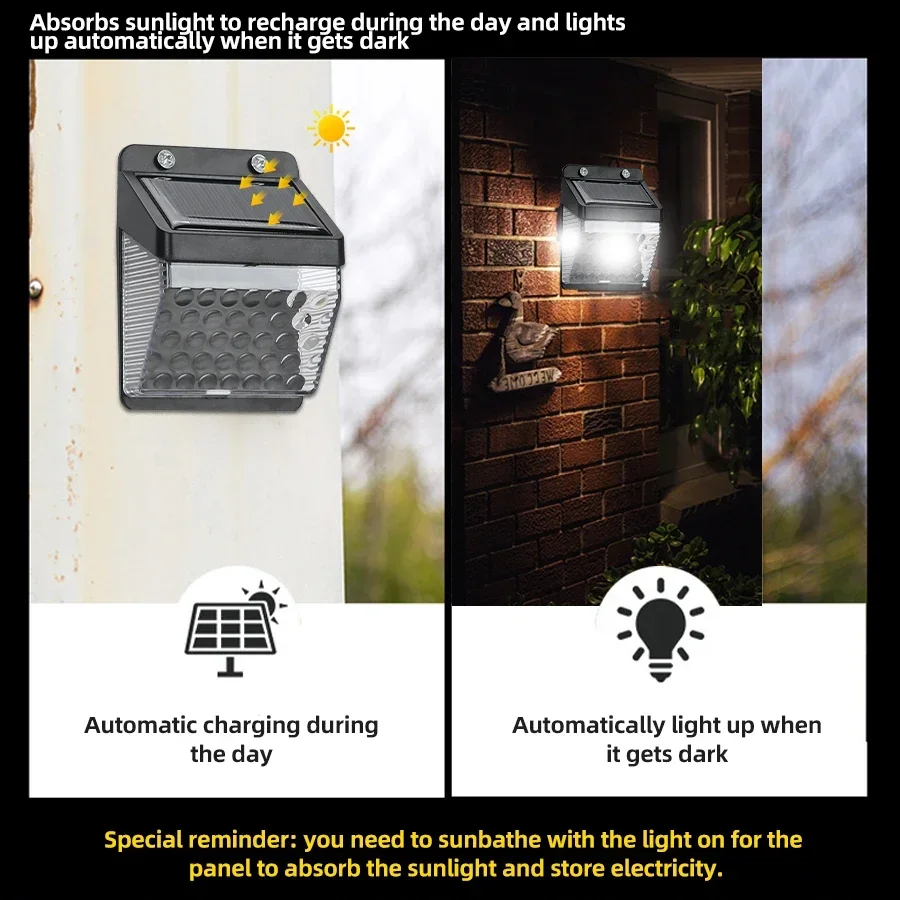 Luz Solar LED com Sensor de Mo - Outdoor Lighting With Sensor avaliação e preço