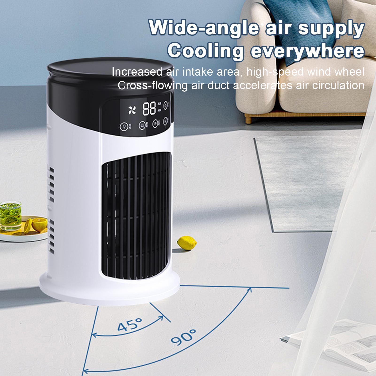 Ventilador Portátil com Ar Con - Outdoor Lighting Timer avaliação e preço