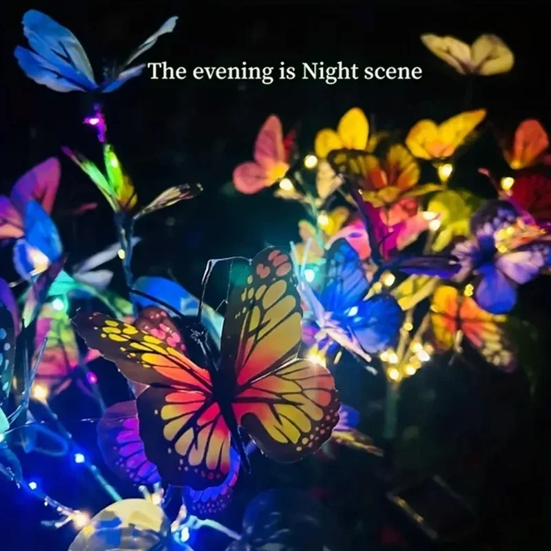 Solar led borboleta luzes do j - Halo Outdoor Lighting avaliação e preço