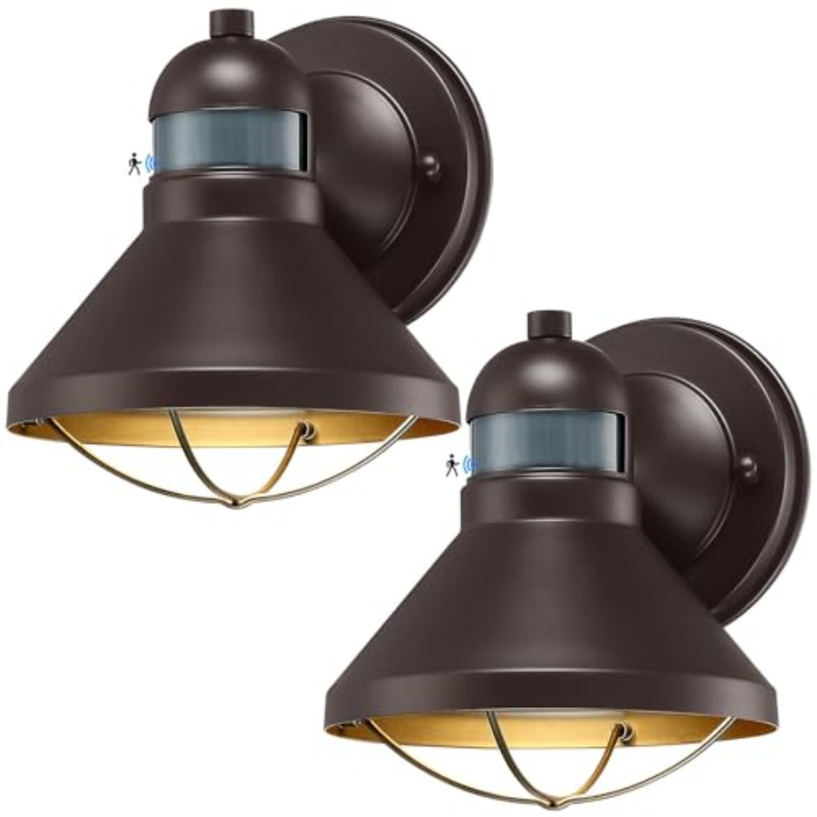 Kit com 2 Arandelas de Parede  - Outdoor Lighting With Sensor avaliação e preço