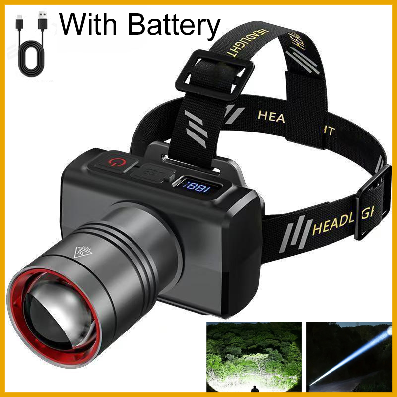 Lanterna de Cabeça Digital LED - Outdoor Lighting With Sensor avaliação e preço