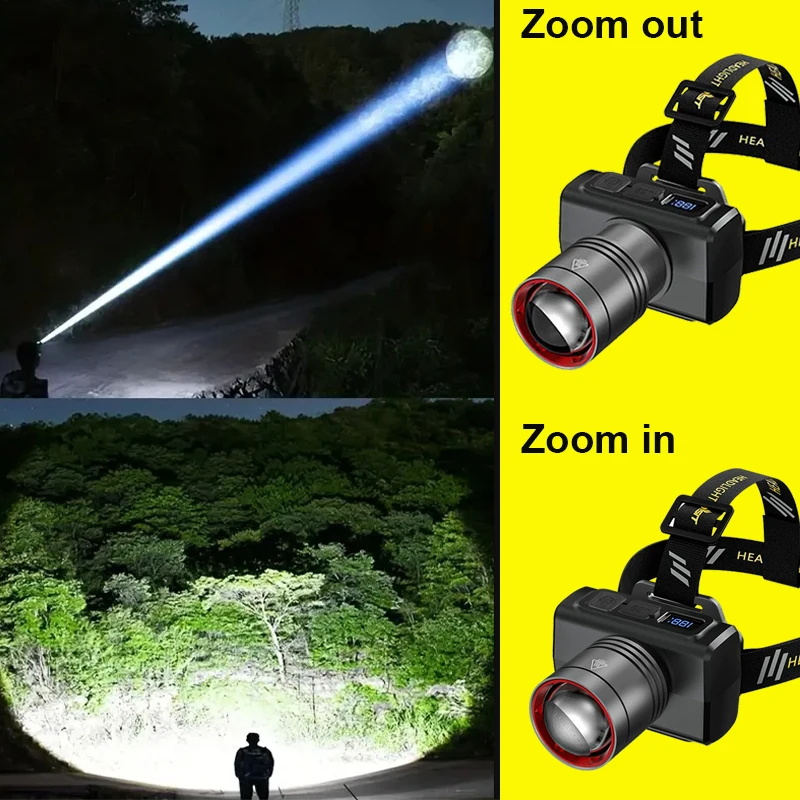 Lanterna de Cabeça Digital LED - Outdoor Lighting With Sensor avaliação e preço