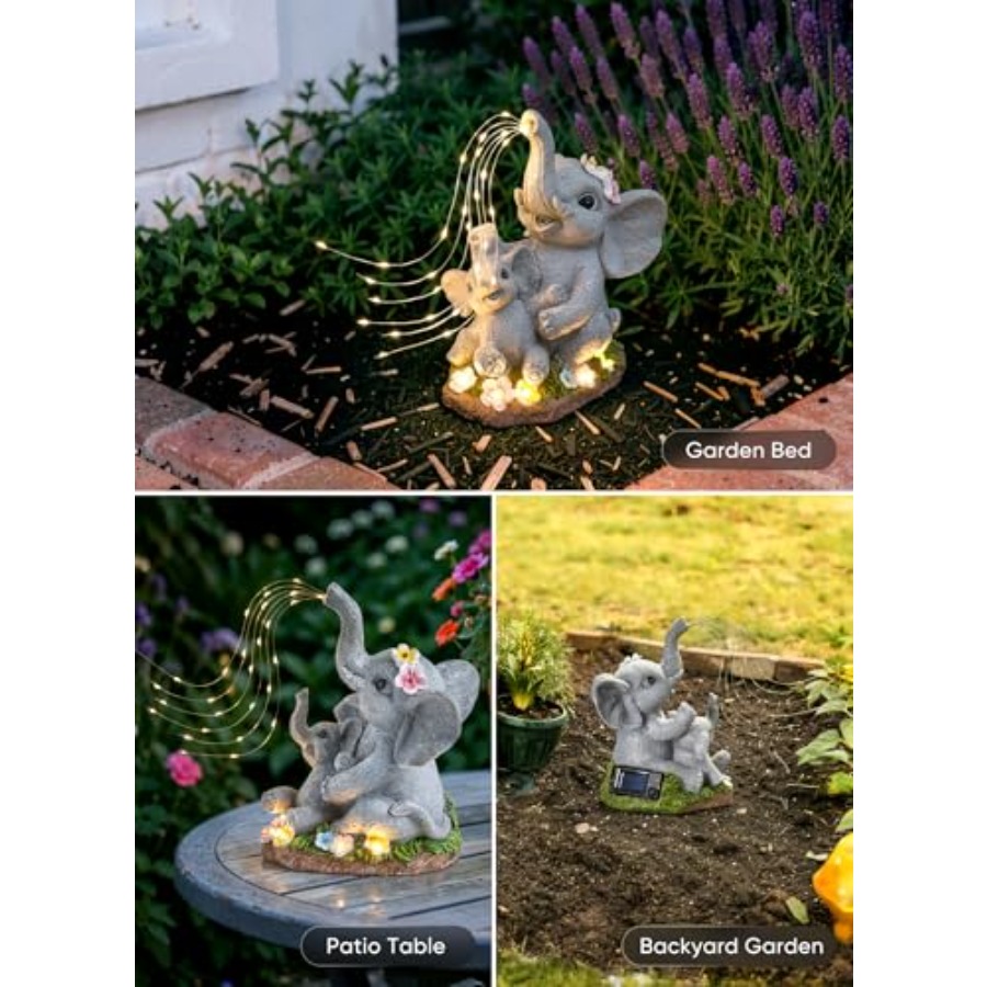 Estátua Decorativa Solar de El - Outdoor Lighting Patio avaliação e preço