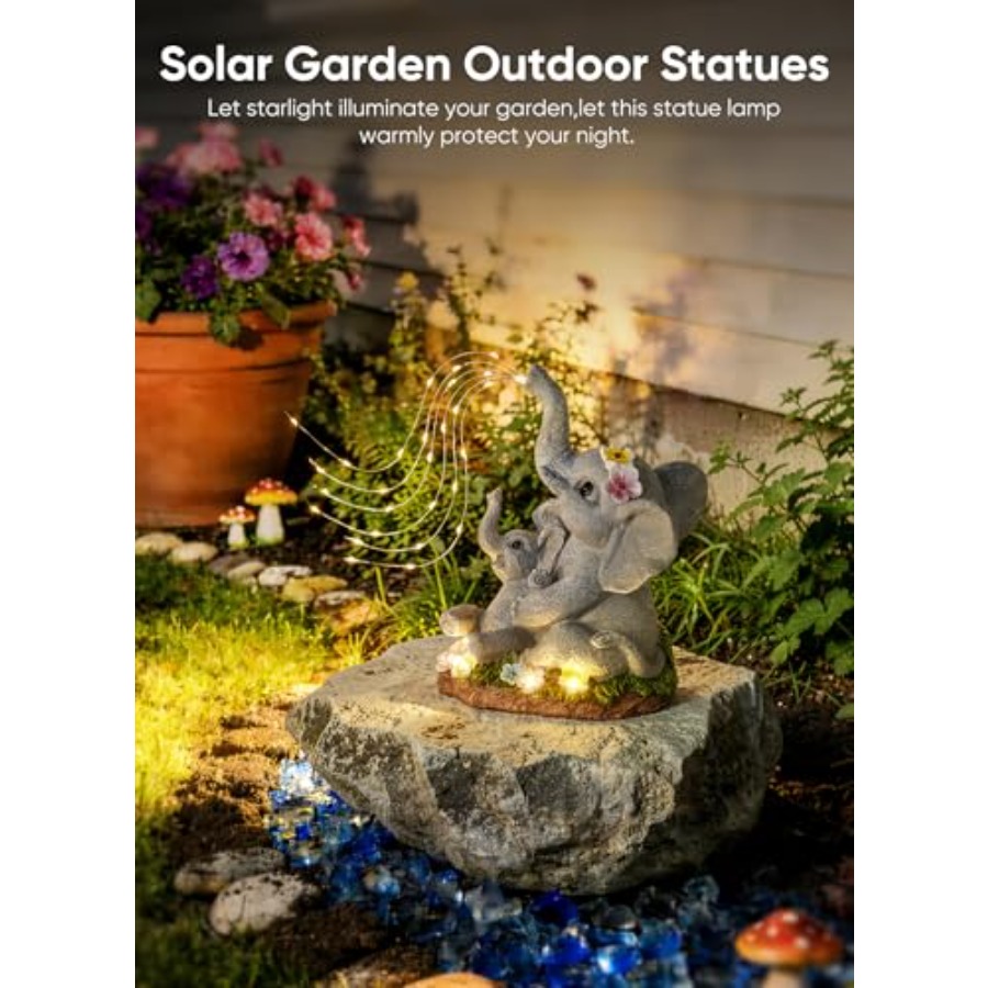 Estátua Decorativa Solar de El - Outdoor Lighting Patio avaliação e preço