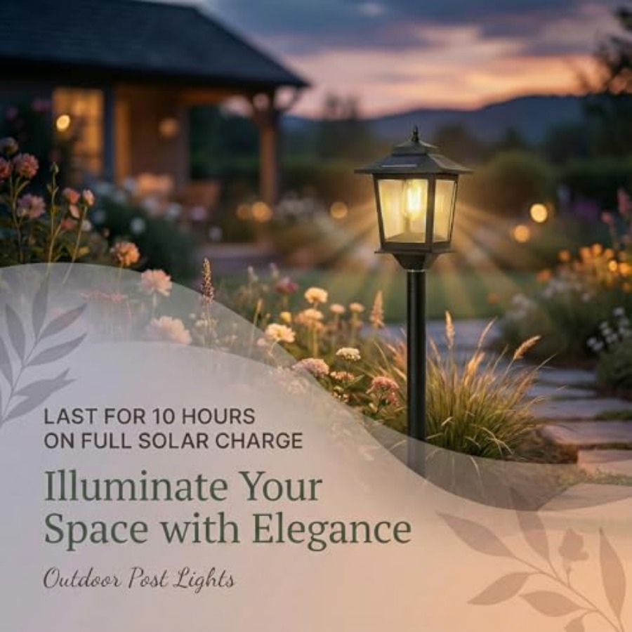 Luzes Solares para Postes Exte - Outdoor Lighting Patio avaliação e preço