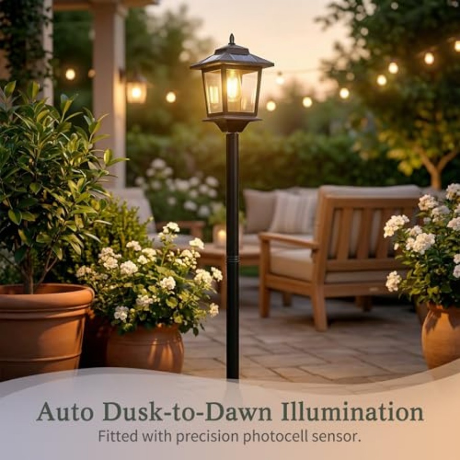 Luzes Solares para Postes Exte - Outdoor Lighting Patio avaliação e preço