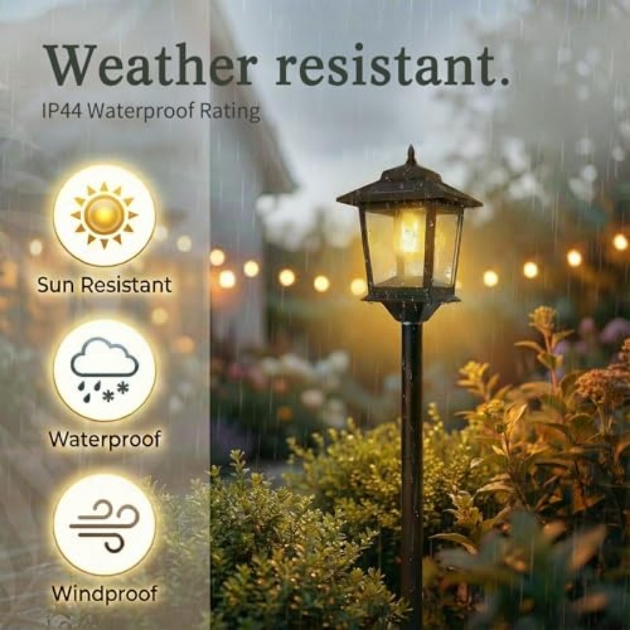 Luzes Solares para Postes Exte - Outdoor Lighting Patio avaliação e preço