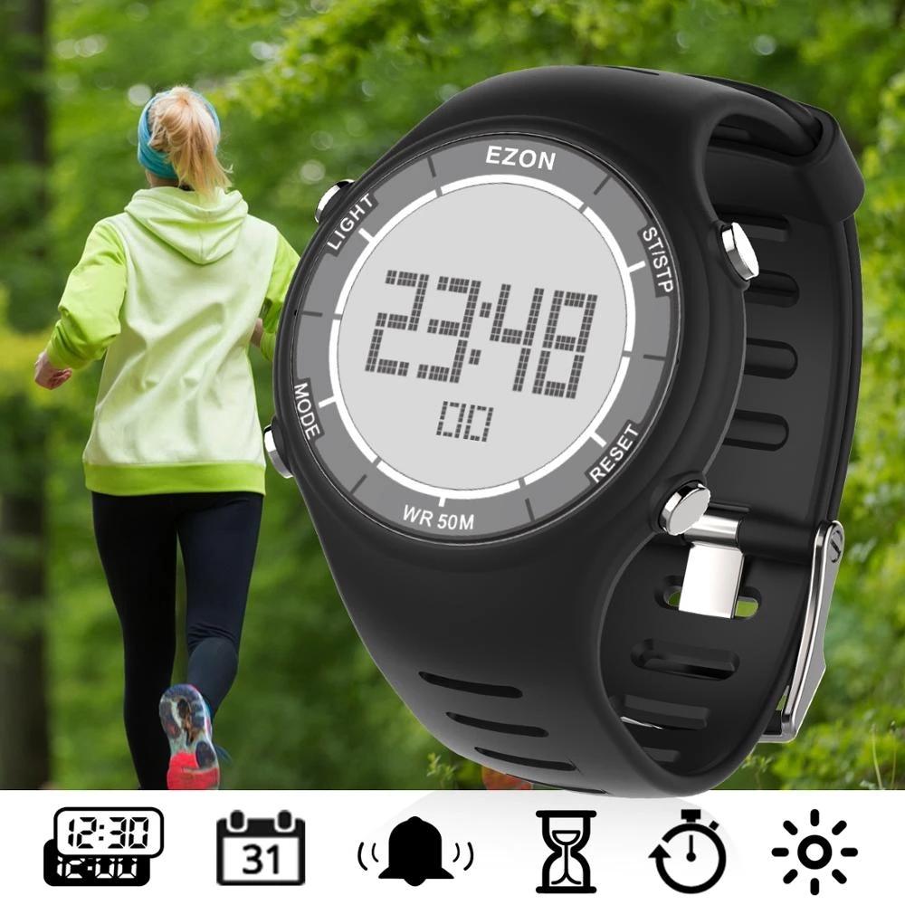 Ezon nova moda mulher relógio  - Outdoor Lighting Timer avaliação e preço