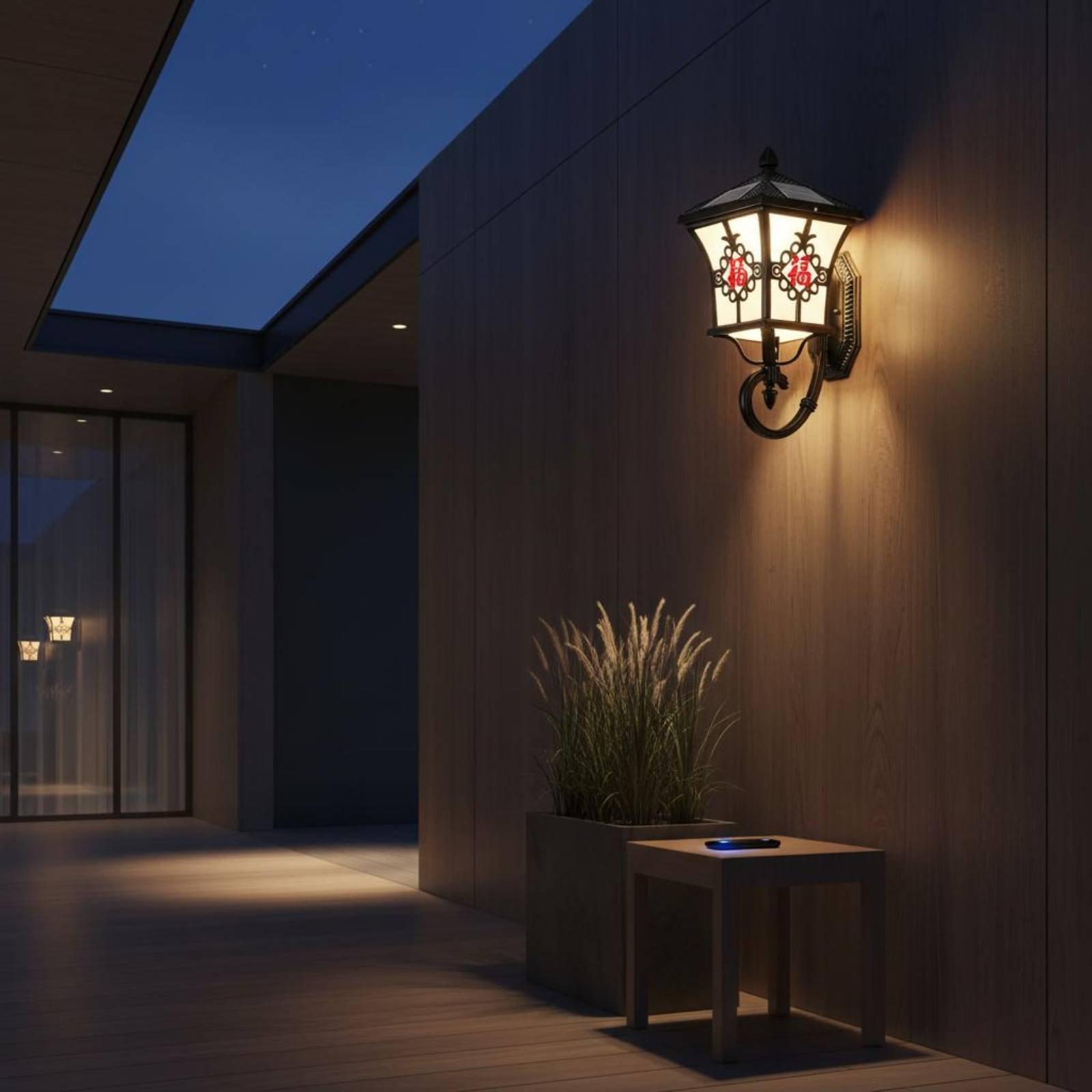 Luminária de Parede Solar LED  - Outdoor Lighting Patio avaliação e preço