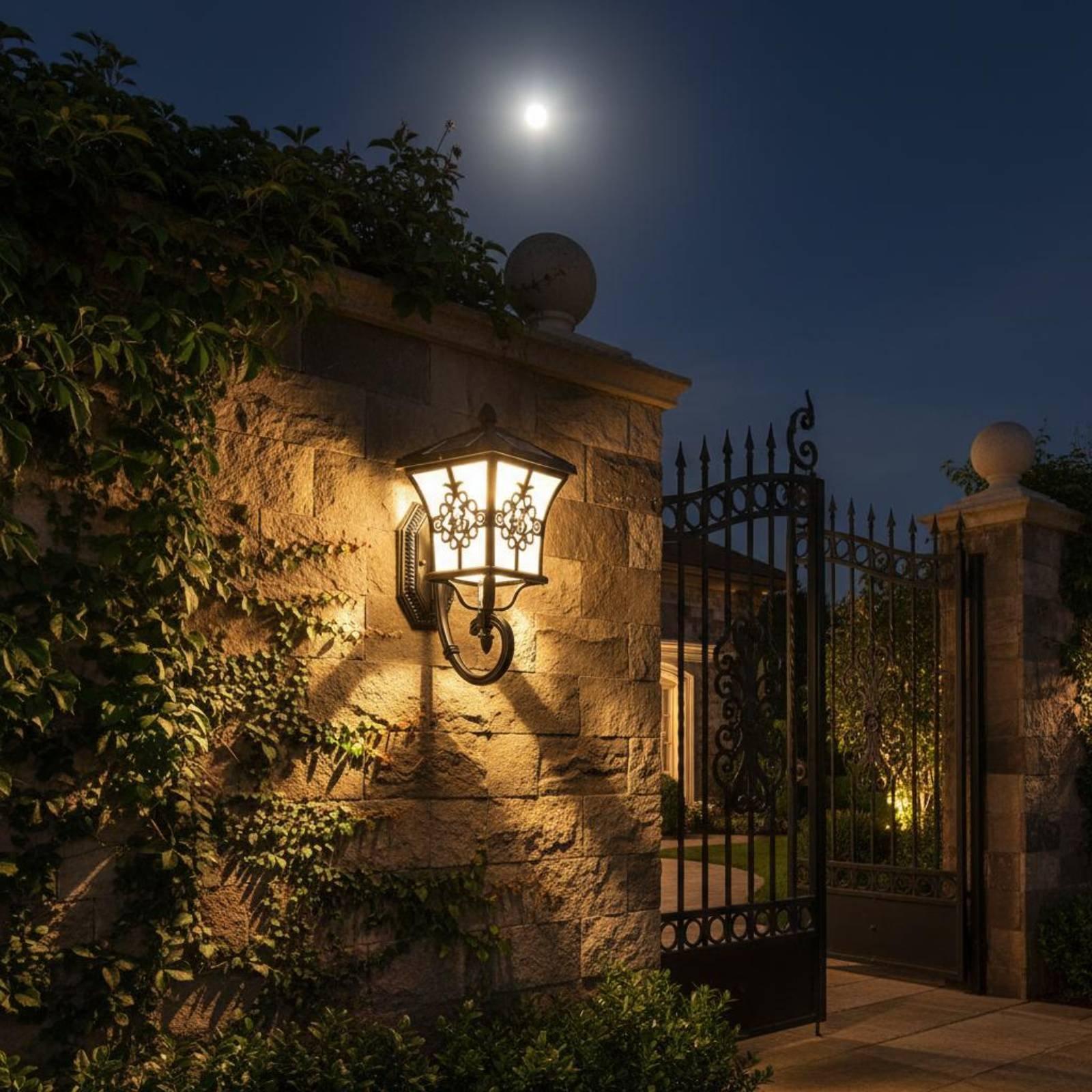Luminária de Parede Solar LED  - Outdoor Lighting Patio avaliação e preço