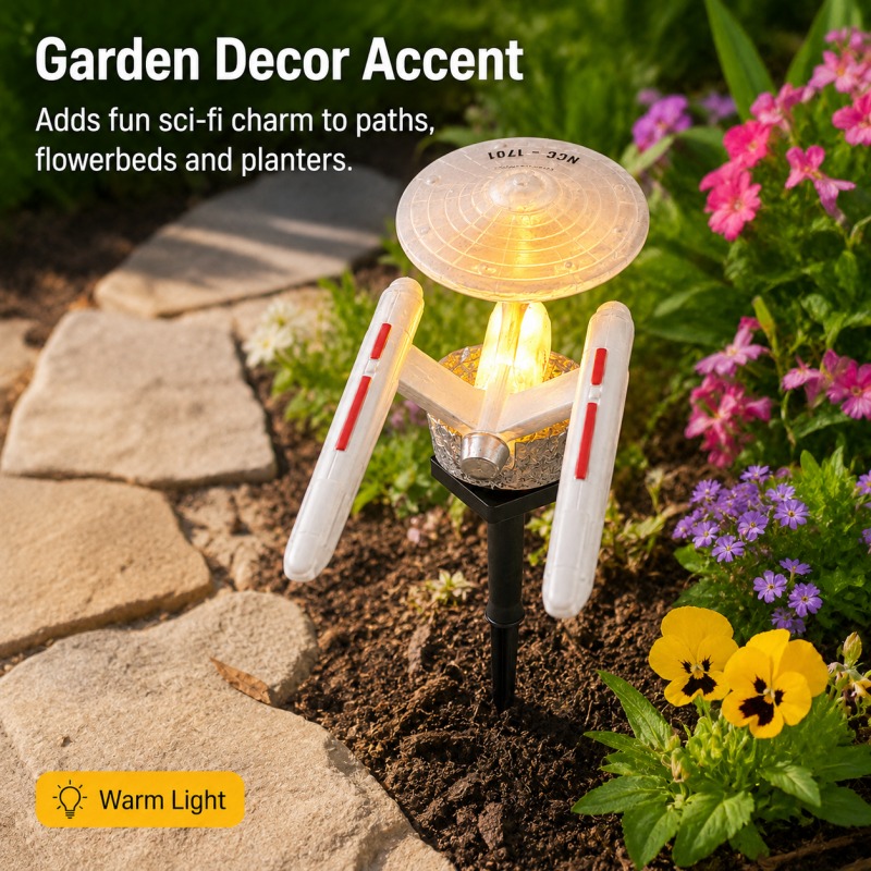 Luz de Jardim Solar Star Trek  - Halo Outdoor Lighting avaliação e preço