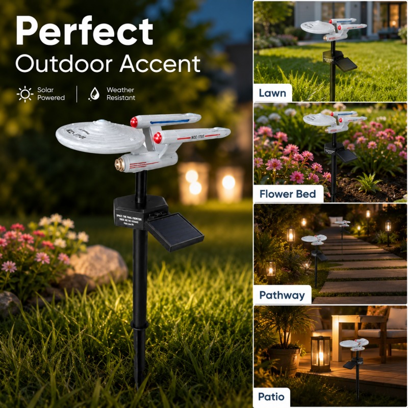 Luz de Jardim Solar Star Trek  - Halo Outdoor Lighting avaliação e preço