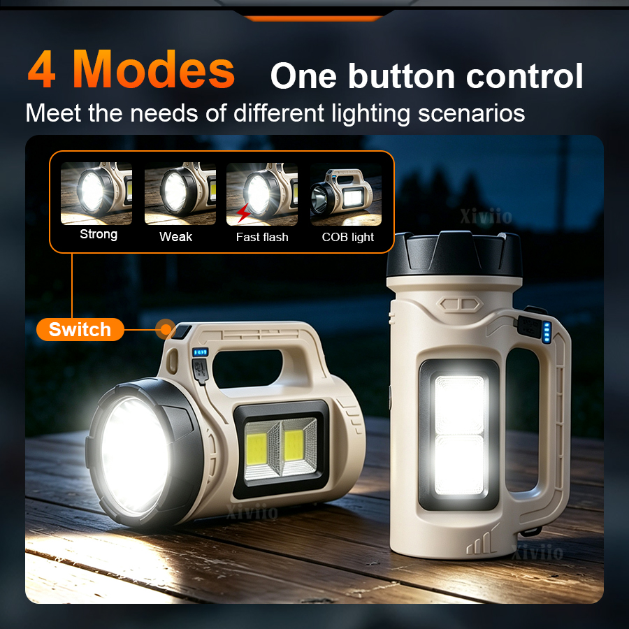 Multicena portátil led tocha s - Outdoor Lighting Panel avaliação e preço