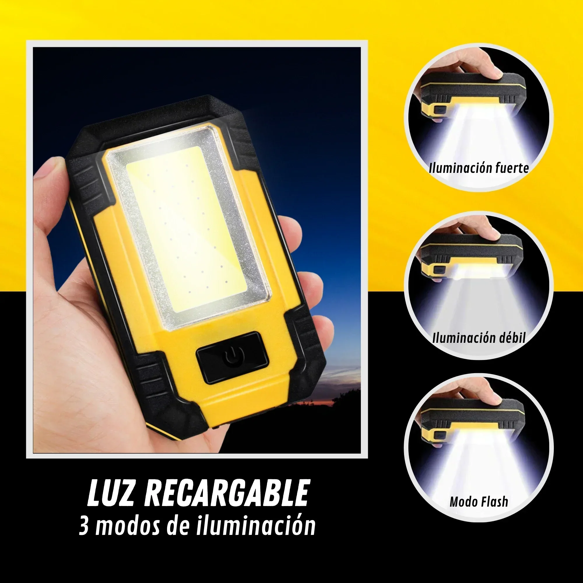 Lanterna de Trabalho Recarregá - Outdoor Lighting Panel avaliação e preço