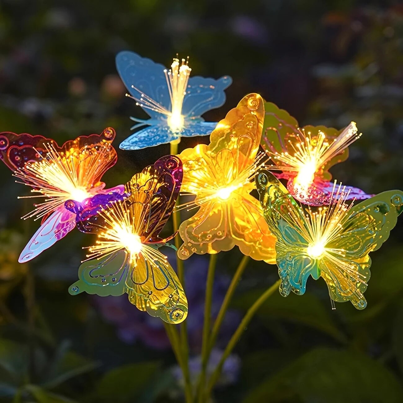 1pc 6-head led luzes de borbol - Outdoor Lighting Yard Ideas avaliação e preço