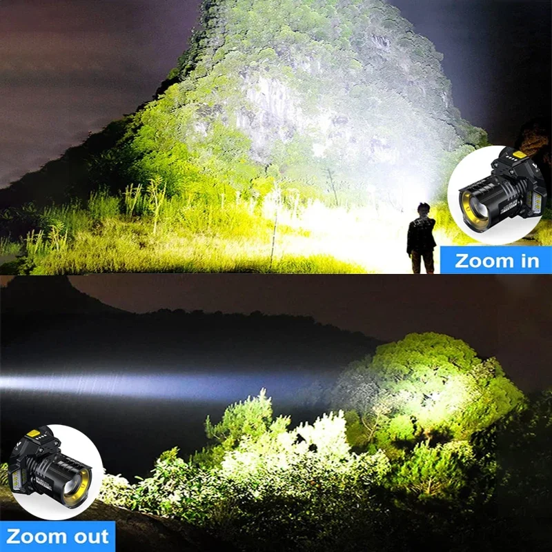Farol LED poderoso recarregáve - Outdoor Lighting With Sensor avaliação e preço