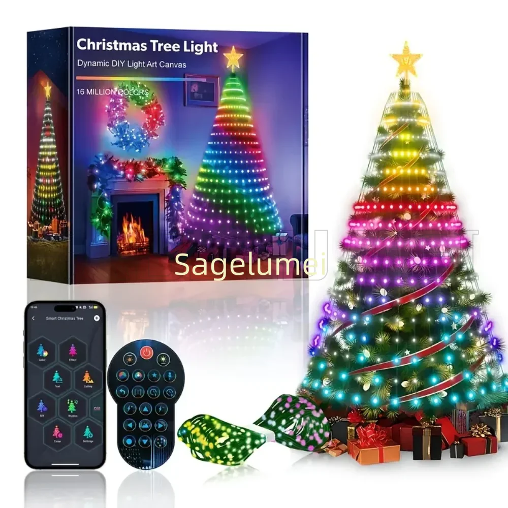 RGBIC 400LEDs Luzes de Natal L - Outdoor Lighting Uk avaliação e preço