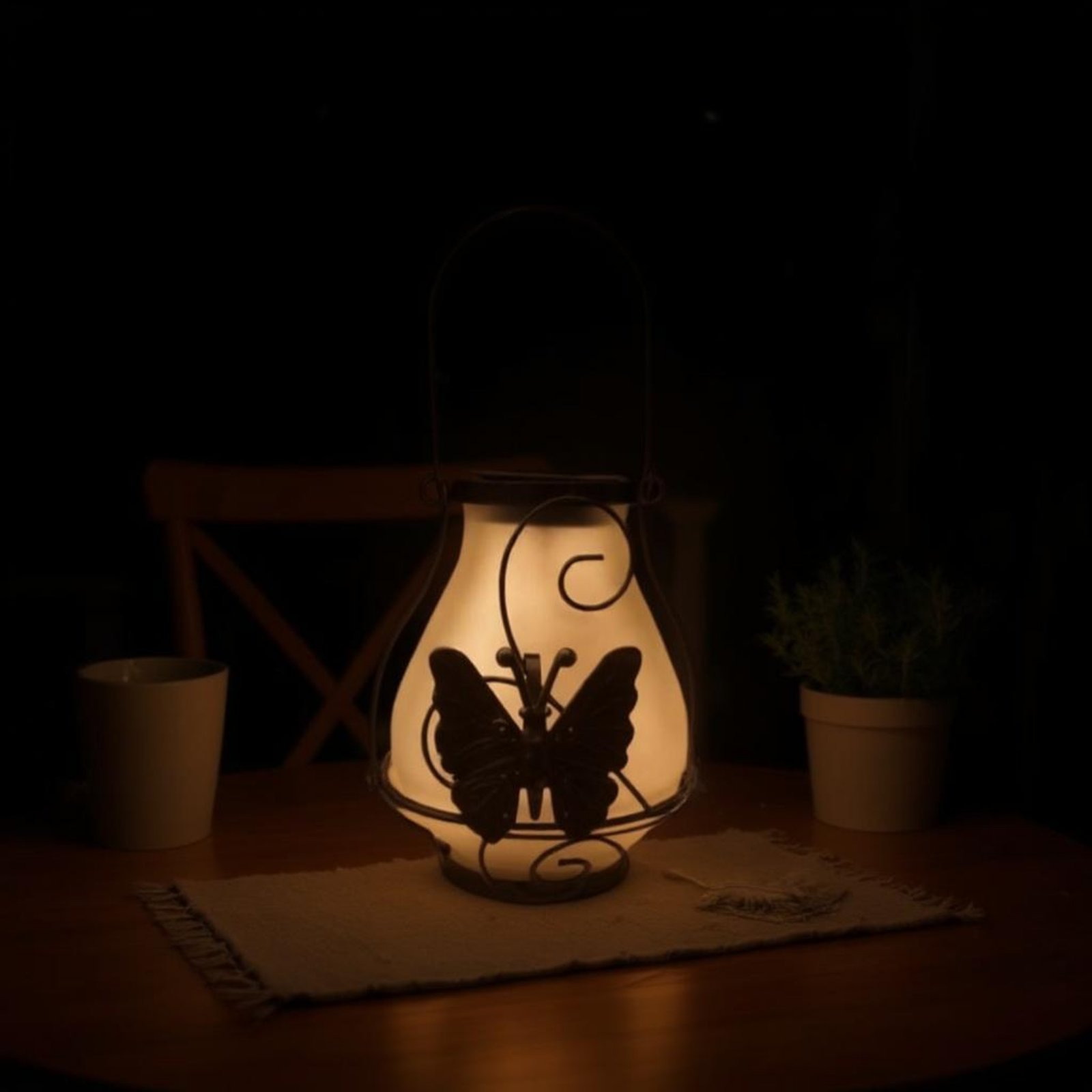 Lanterna Solar em Forma de Bor - Outdoor Lighting Patio avaliação e preço