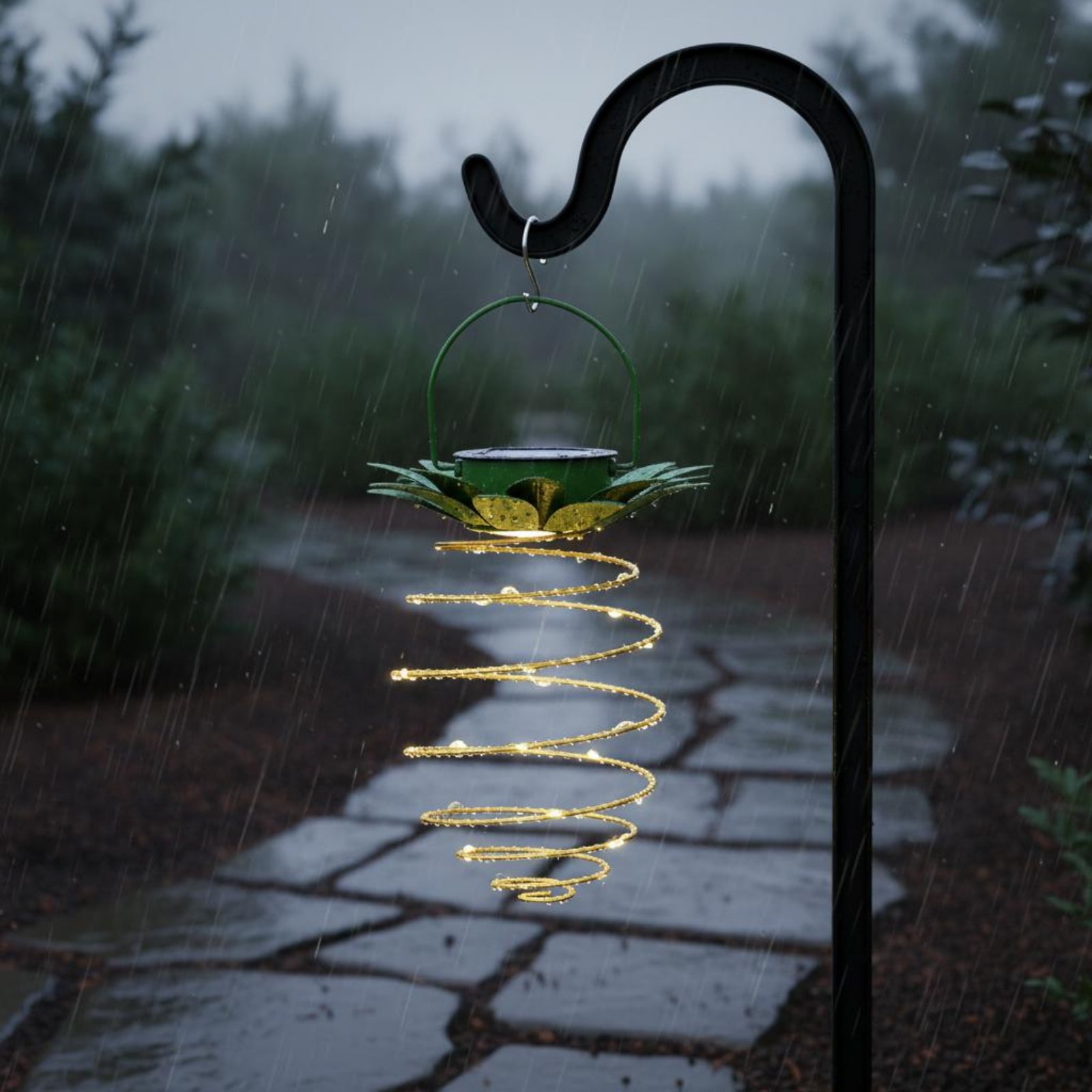 Lâmpada solar em formato de ab - Outdoor Lighting Patio avaliação e preço
