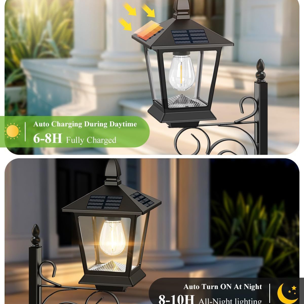 Luminária Solar 2 em 1 à Prova - Outdoor Lighting Patio avaliação e preço