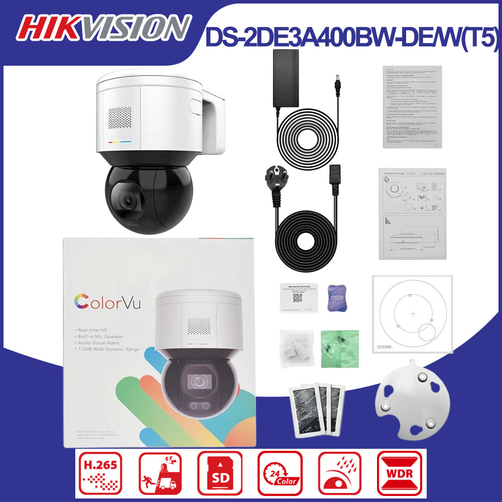 Câmera IP PTZ Wi-Fi Hikvision  - Outdoor Lighting Mains Powered avaliação e preço