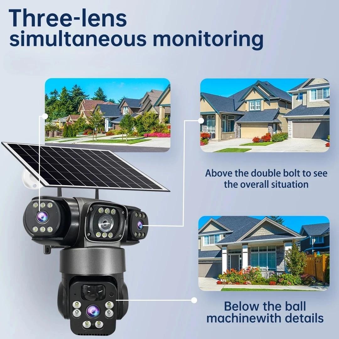 Câmera de Segurança Solar 5MP  - Outdoor Lighting Mains Powered avaliação e preço