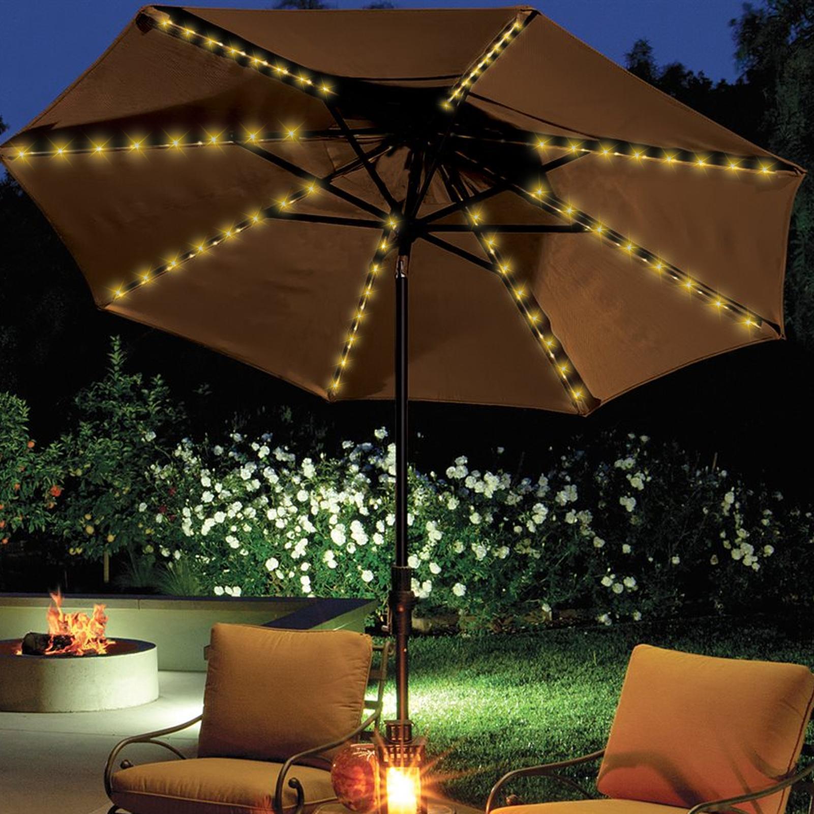 Luz de corda para guarda-sol c - Halo Outdoor Lighting avaliação e preço