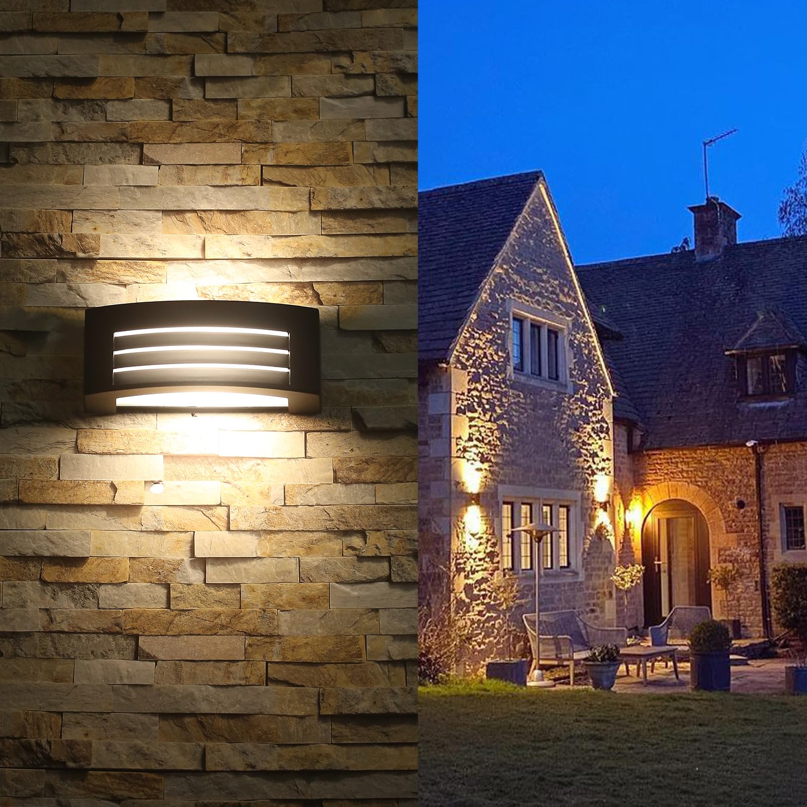 Luz de parede exterior, lâmpad - Outdoor Lighting Mains Powered avaliação e preço