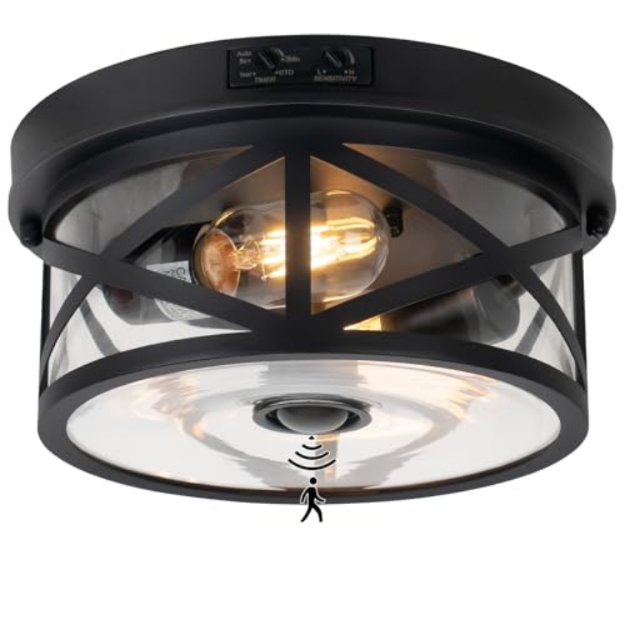 Luminária de Teto Externa com  - Outdoor Lighting With Sensor avaliação e preço