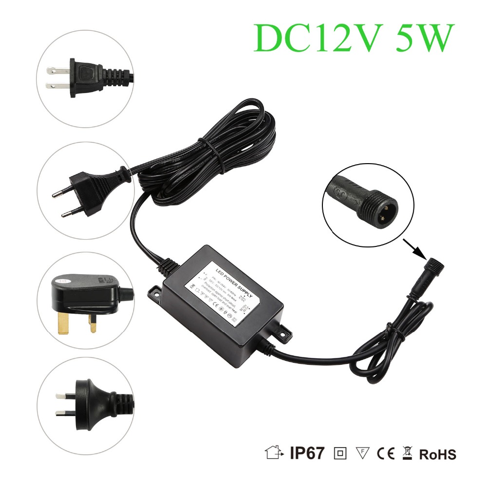 Fonte de Alimentação DC12V 5W  - Outdoor Lighting Uk avaliação e preço