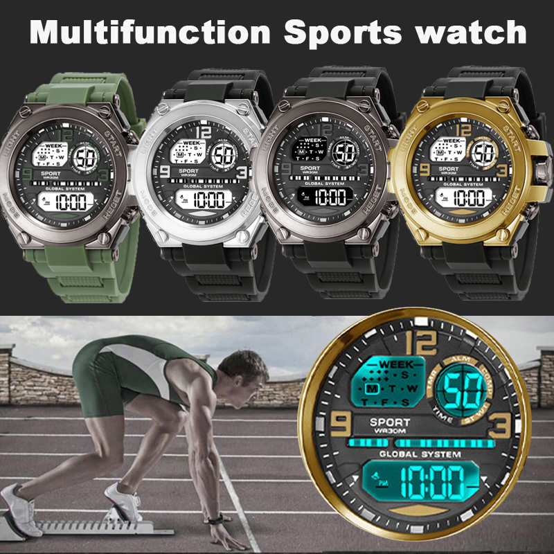 Relógio esportivo masculino mu - Outdoor Lighting Timer avaliação e preço